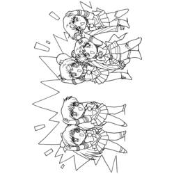Dibujo para colorear: Sailor Moon (Dibujos animados) #50357 - Dibujos para Colorear e Imprimir Gratis