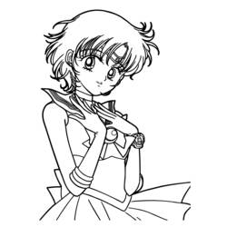 Dibujo para colorear: Sailor Moon (Dibujos animados) #50362 - Dibujos para Colorear e Imprimir Gratis