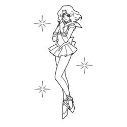 Dibujo para colorear: Sailor Moon (Dibujos animados) #50379 - Dibujos para Colorear e Imprimir Gratis