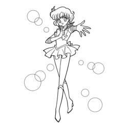 Dibujo para colorear: Sailor Moon (Dibujos animados) #50444 - Dibujos para Colorear e Imprimir Gratis
