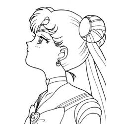 Dibujo para colorear: Sailor Moon (Dibujos animados) #50449 - Dibujos para Colorear e Imprimir Gratis
