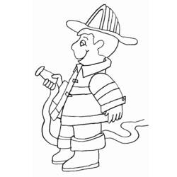 Dibujo para colorear: Sam the Fireman (Dibujos animados) #39888 - Dibujos para Colorear e Imprimir Gratis