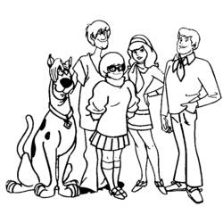 Dibujo para colorear: Scooby doo (Dibujos animados) #31319 - Dibujos para Colorear e Imprimir Gratis