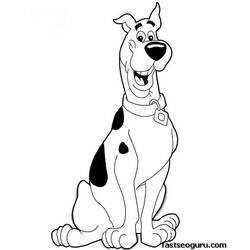 Dibujo para colorear: Scooby doo (Dibujos animados) #31323 - Dibujos para Colorear e Imprimir Gratis