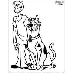 Dibujo para colorear: Scooby doo (Dibujos animados) #31334 - Dibujos para Colorear e Imprimir Gratis