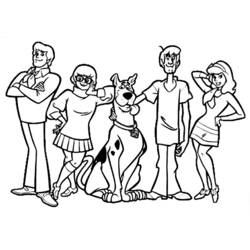 Dibujo para colorear: Scooby doo (Dibujos animados) #31373 - Dibujos para Colorear e Imprimir Gratis