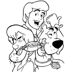 Dibujo para colorear: Scooby doo (Dibujos animados) #31646 - Dibujos para Colorear e Imprimir Gratis