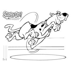 Dibujo para colorear: Scooby doo (Dibujos animados) #31667 - Dibujos para Colorear e Imprimir Gratis
