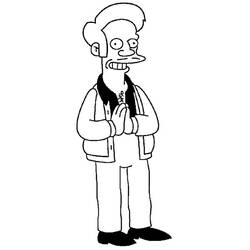 Dibujo para colorear: Simpsons (Dibujos animados) #23917 - Dibujos para Colorear e Imprimir Gratis
