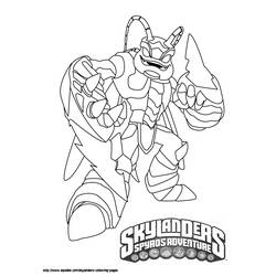 Dibujo para colorear: Skylanders (Dibujos animados) #43395 - Dibujos para Colorear e Imprimir Gratis