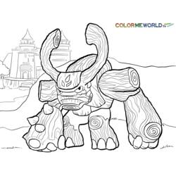 Dibujo para colorear: Skylanders (Dibujos animados) #43406 - Dibujos para Colorear e Imprimir Gratis