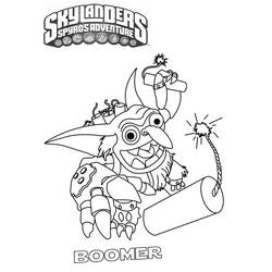 Dibujo para colorear: Skylanders (Dibujos animados) #43419 - Dibujos para Colorear e Imprimir Gratis