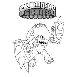 Dibujo para colorear: Skylanders (Dibujos animados) #43438 - Dibujos para Colorear e Imprimir Gratis