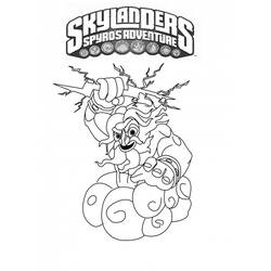Dibujo para colorear: Skylanders (Dibujos animados) #43517 - Dibujos para Colorear e Imprimir Gratis