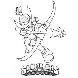 Dibujo para colorear: Skylanders (Dibujos animados) #43529 - Dibujos para Colorear e Imprimir Gratis
