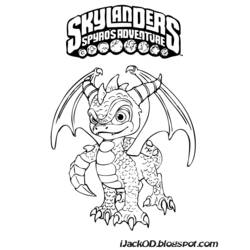 Dibujo para colorear: Skylanders (Dibujos animados) #43563 - Dibujos para Colorear e Imprimir Gratis