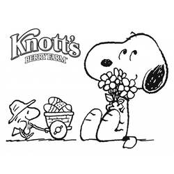 Dibujo para colorear: Snoopy (Dibujos animados) #27056 - Dibujos para Colorear e Imprimir Gratis
