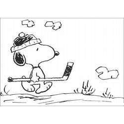 Dibujo para colorear: Snoopy (Dibujos animados) #27059 - Dibujos para Colorear e Imprimir Gratis