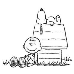 Dibujo para colorear: Snoopy (Dibujos animados) #27072 - Dibujos para Colorear e Imprimir Gratis