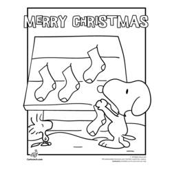 Dibujo para colorear: Snoopy (Dibujos animados) #27098 - Dibujos para Colorear e Imprimir Gratis