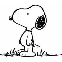 Dibujo para colorear: Snoopy (Dibujos animados) #27106 - Dibujos para Colorear e Imprimir Gratis