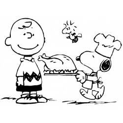 Dibujo para colorear: Snoopy (Dibujos animados) #27193 - Dibujos para Colorear e Imprimir Gratis