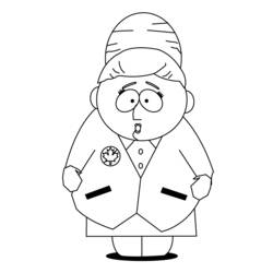 Dibujo para colorear: South Park (Dibujos animados) #31129 - Dibujos para Colorear e Imprimir Gratis