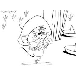 Dibujo para colorear: Speedy Gonzales (Dibujos animados) #30717 - Dibujos para Colorear e Imprimir Gratis