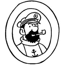 Dibujo para colorear: Tintin (Dibujos animados) #25710 - Dibujos para Colorear e Imprimir Gratis