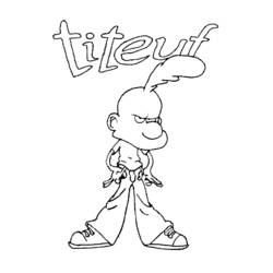 Dibujo para colorear: Titeuf (Dibujos animados) #33886 - Dibujos para Colorear e Imprimir Gratis