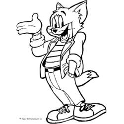 Dibujo para colorear: Tom and Jerry (Dibujos animados) #24192 - Dibujos para Colorear e Imprimir Gratis