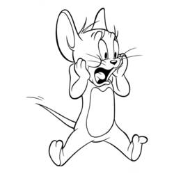 Dibujo para colorear: Tom and Jerry (Dibujos animados) #24206 - Dibujos para Colorear e Imprimir Gratis