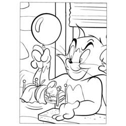 Dibujo para colorear: Tom and Jerry (Dibujos animados) #24207 - Dibujos para Colorear e Imprimir Gratis