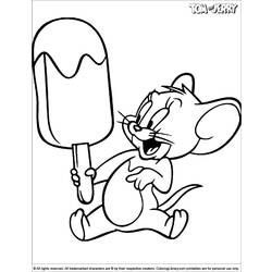 Dibujo para colorear: Tom and Jerry (Dibujos animados) #24210 - Dibujos para Colorear e Imprimir Gratis