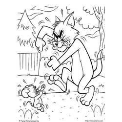 Dibujo para colorear: Tom and Jerry (Dibujos animados) #24213 - Dibujos para Colorear e Imprimir Gratis
