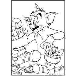 Dibujo para colorear: Tom and Jerry (Dibujos animados) #24216 - Dibujos para Colorear e Imprimir Gratis