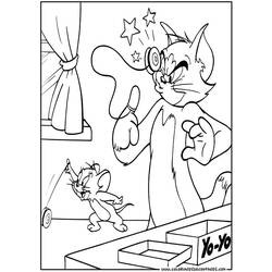 Dibujo para colorear: Tom and Jerry (Dibujos animados) #24222 - Dibujos para Colorear e Imprimir Gratis
