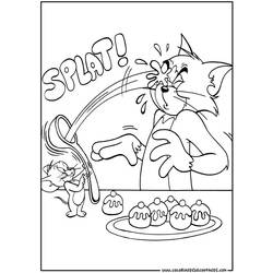 Dibujo para colorear: Tom and Jerry (Dibujos animados) #24236 - Dibujos para Colorear e Imprimir Gratis