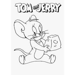 Dibujo para colorear: Tom and Jerry (Dibujos animados) #24293 - Dibujos para Colorear e Imprimir Gratis