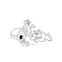 Dibujo para colorear: Tom and Jerry (Dibujos animados) #24315 - Dibujos para Colorear e Imprimir Gratis