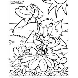 Dibujo para colorear: Tom and Jerry (Dibujos animados) #24317 - Dibujos para Colorear e Imprimir Gratis