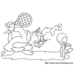 Dibujo para colorear: Tom and Jerry (Dibujos animados) #24341 - Dibujos para Colorear e Imprimir Gratis