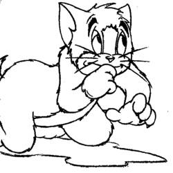 Dibujo para colorear: Tom and Jerry (Dibujos animados) #24345 - Dibujos para Colorear e Imprimir Gratis