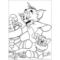 Dibujo para colorear: Tom and Jerry (Dibujos animados) #24358 - Dibujos para Colorear e Imprimir Gratis