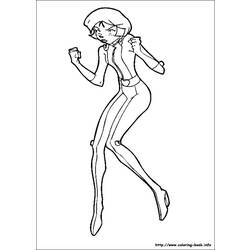 Dibujo para colorear: Totally Spies (Dibujos animados) #29025 - Dibujos para Colorear e Imprimir Gratis