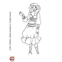 Dibujo para colorear: Totally Spies (Dibujos animados) #29110 - Dibujos para Colorear e Imprimir Gratis