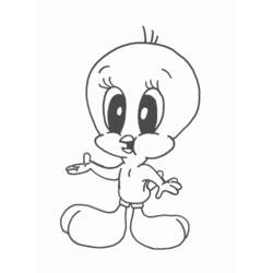 Dibujo para colorear: Tweety and Sylvester (Dibujos animados) #29209 - Dibujos para Colorear e Imprimir Gratis