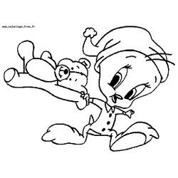 Dibujo para colorear: Tweety and Sylvester (Dibujos animados) #29210 - Dibujos para Colorear e Imprimir Gratis