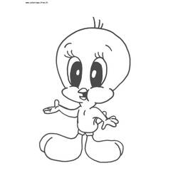 Dibujo para colorear: Tweety and Sylvester (Dibujos animados) #29269 - Dibujos para Colorear e Imprimir Gratis