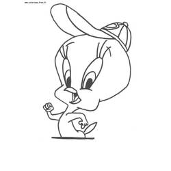 Dibujo para colorear: Tweety and Sylvester (Dibujos animados) #29277 - Dibujos para Colorear e Imprimir Gratis